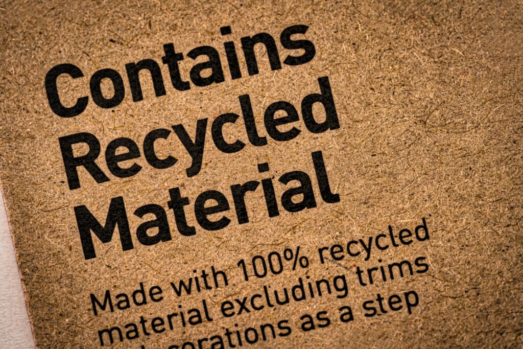 Gli standard del Recycled Content