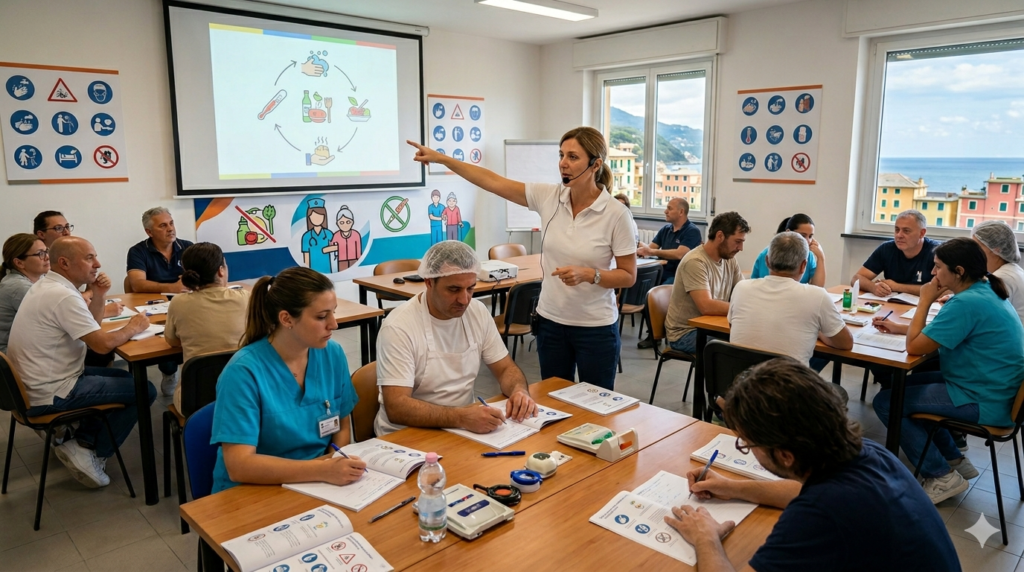 Corso per OSA e alimentaristi - Regione Liguria