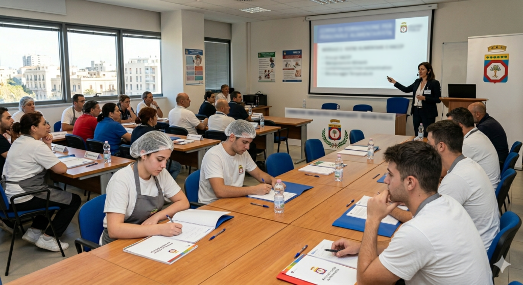 Corso per personale alimentarista - Regione Puglia