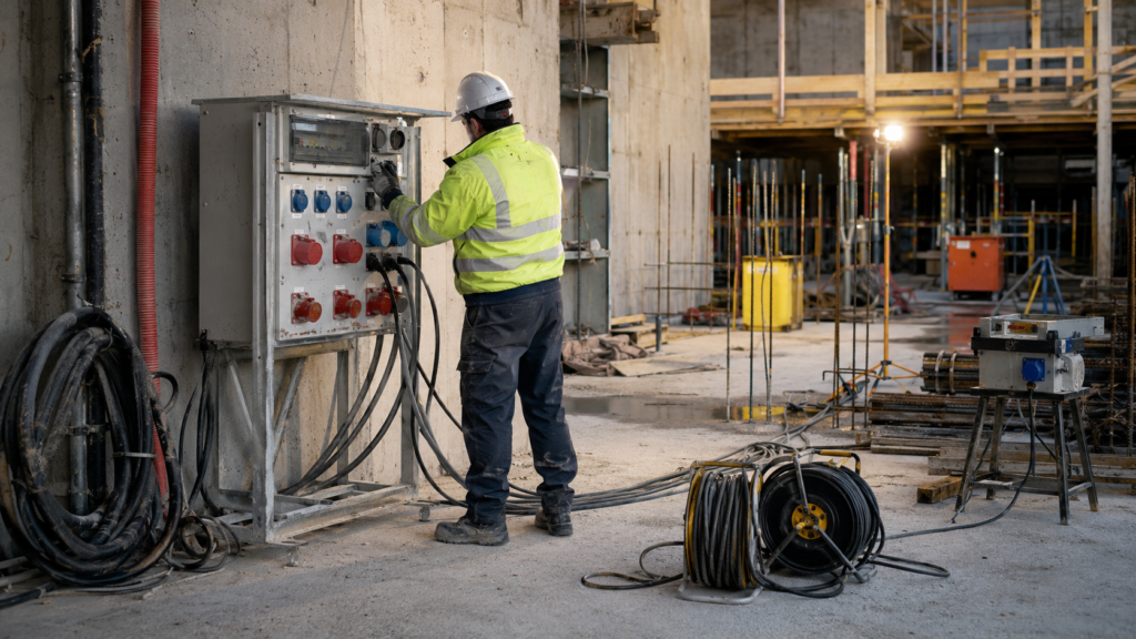 Impianti elettrici di cantiere
