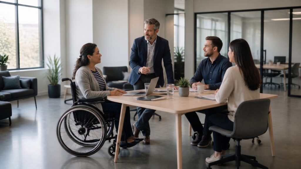 Compliance breve: Integrazione delle persone con disabilità