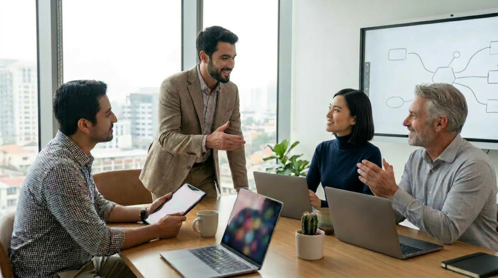 Comunicazione efficace del team
