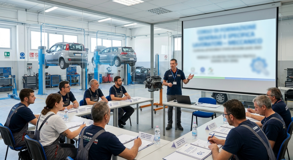 Corso di formazione generale e specifica lavoratori - meccanico (ASR 2025)