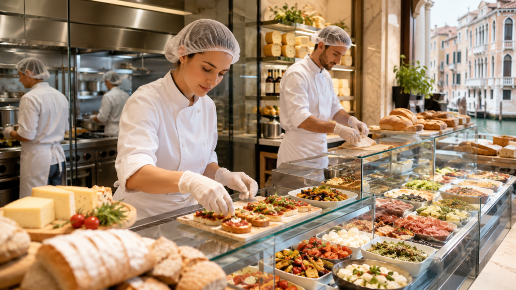 Corso per il personale addetto alla produzione/manipolazione e vendita di sostanze alimentari da 4h - Regione Veneto