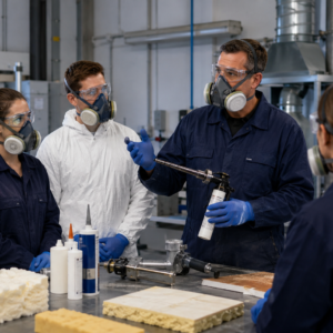 Formazione generale sull'uso dei diisocianati per tutti gli usi industriali e professionali.