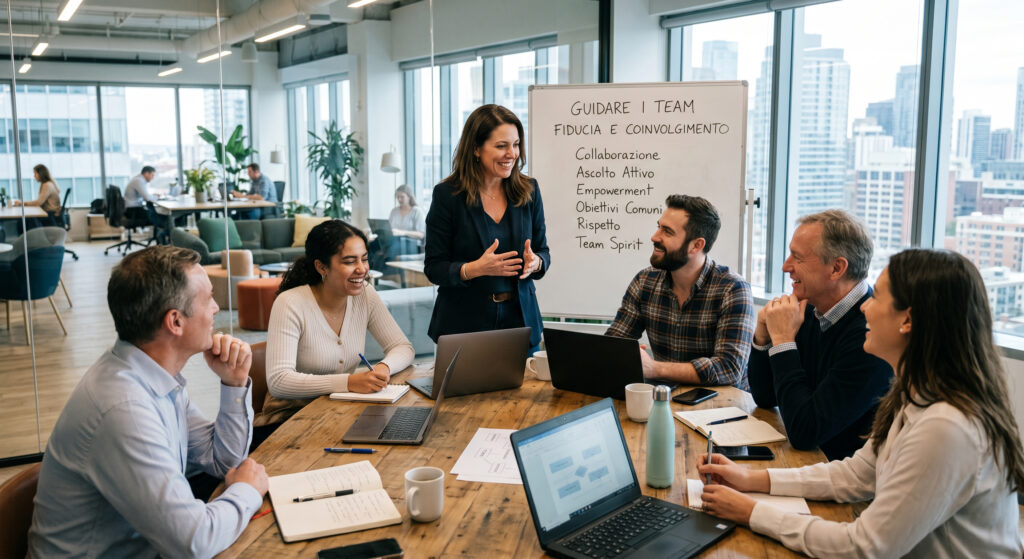 Guidare i team: Creare fiducia e coinvolgimento