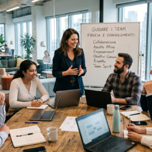 Guidare i team: Creare fiducia e coinvolgimento