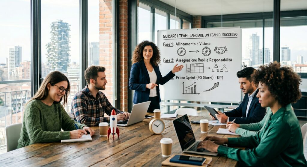 Guidare i team: Lanciare un team di successo