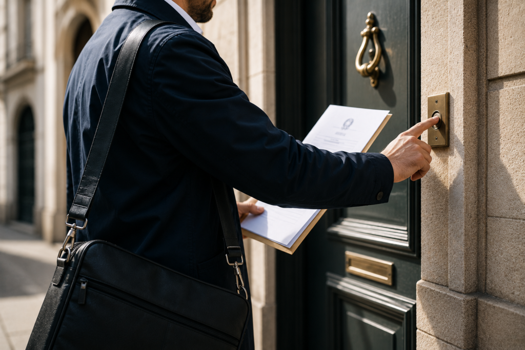 La certificazione del messo notificatore