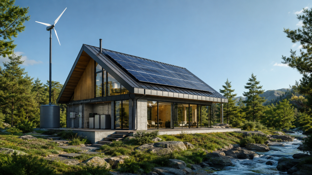 L’edificio off-grid
