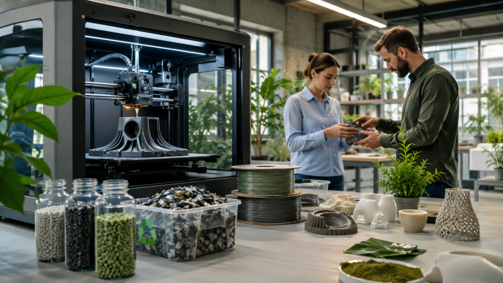 Produzione additiva tra economia circolare e sostenibilità