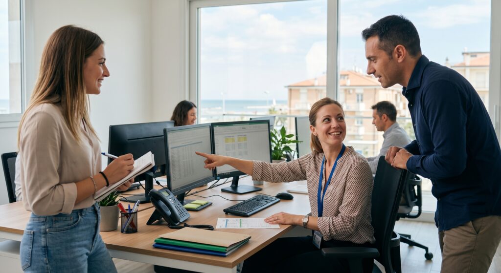 Supporto amministrativo: interagire efficacemente con i colleghi