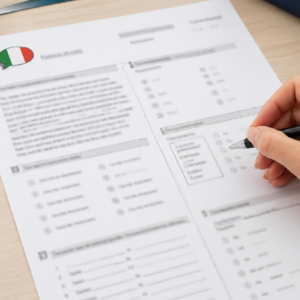 TEST DI COMPRENSIONE DELLA LINGUA ITALIANA