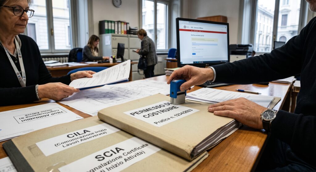 Titoli abilitativi per eseguire interventi edili